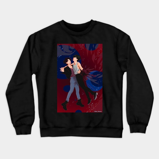 Floating Crewneck Sweatshirt by Elsa-draws